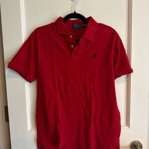 Youth red Ralph Lauren polo
